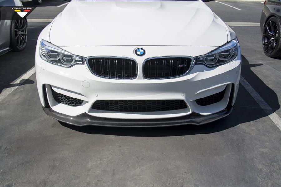  BMW M3 Snow White by Vorsteiner 2014 года  (фото 7 из 11)